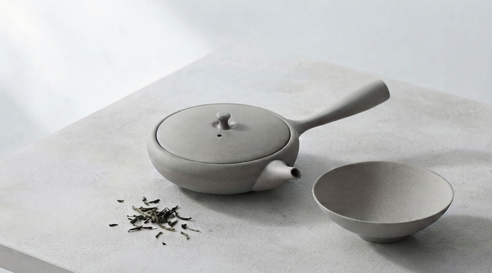 急須,常滑焼,おしゃれ,常滑急須,浅型急須,煎茶,玉露茶,JINSUI,人水