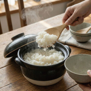 萬古焼,土鍋,ご飯,炊飯,土鍋ご飯,絶品ごはん鍋,3合炊き