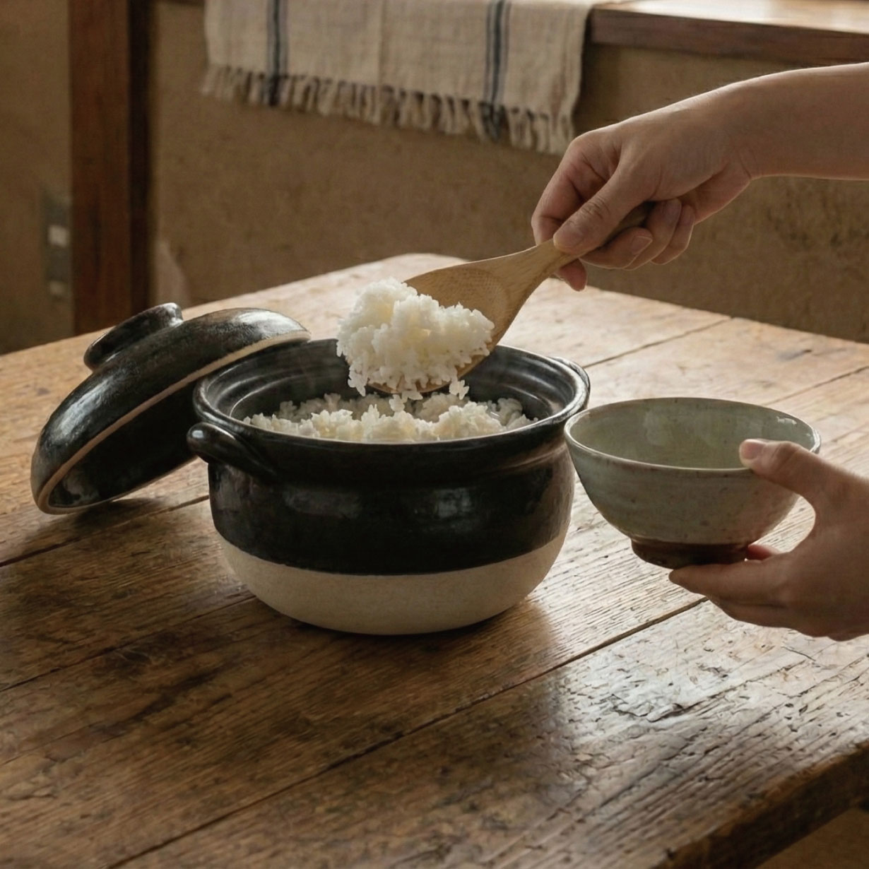萬古焼,土鍋,ご飯,炊飯,土鍋ご飯,絶品ごはん鍋,3合炊き