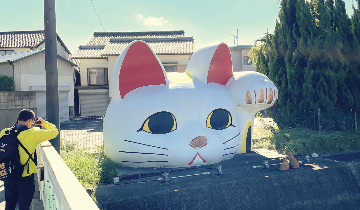 常滑焼,やきもの散歩道,とこにゃん
