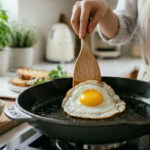 目玉焼き,広がらない